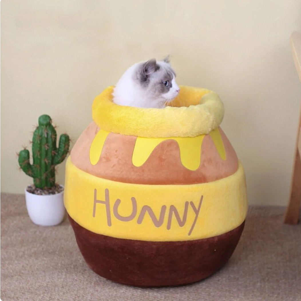 Honey Jar Cat Bed - FREE SHIPPING