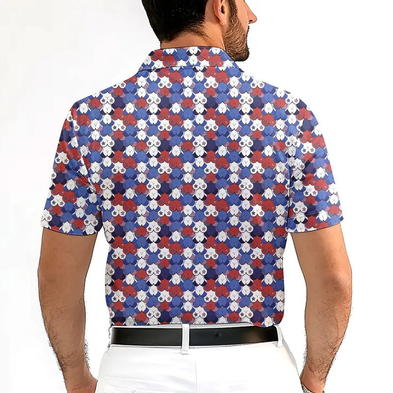 American Tatas- Funny Golf Polo Shirt For Men
