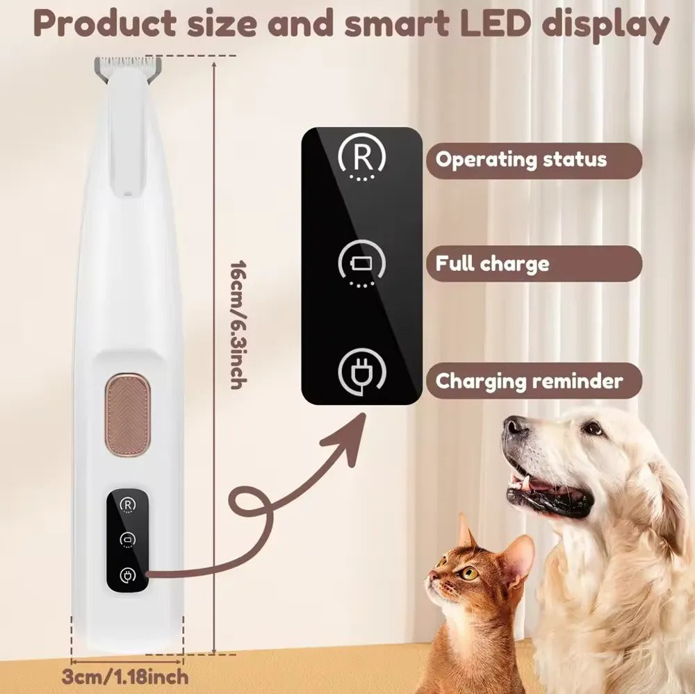 New Dog Paw Trimmer with LED Light - FREE SHIPPING