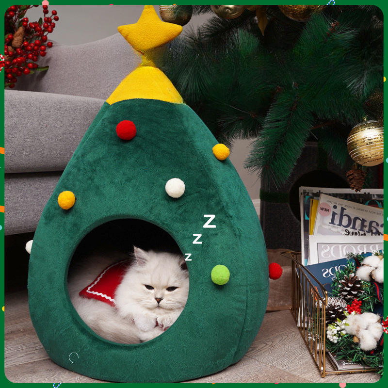 SantaPaws Plush Pet Nest - FREE SHIPPING