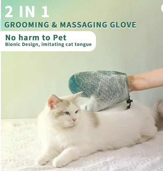 2 in 1 Pet Hair Glove & Pet Fur Remover Glove - FREE SHIPPING