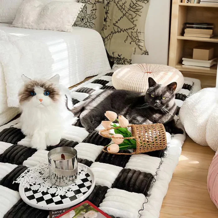 Fuzzy Pet Dog Mat Bed Couch Cover - FREE SHIPPING