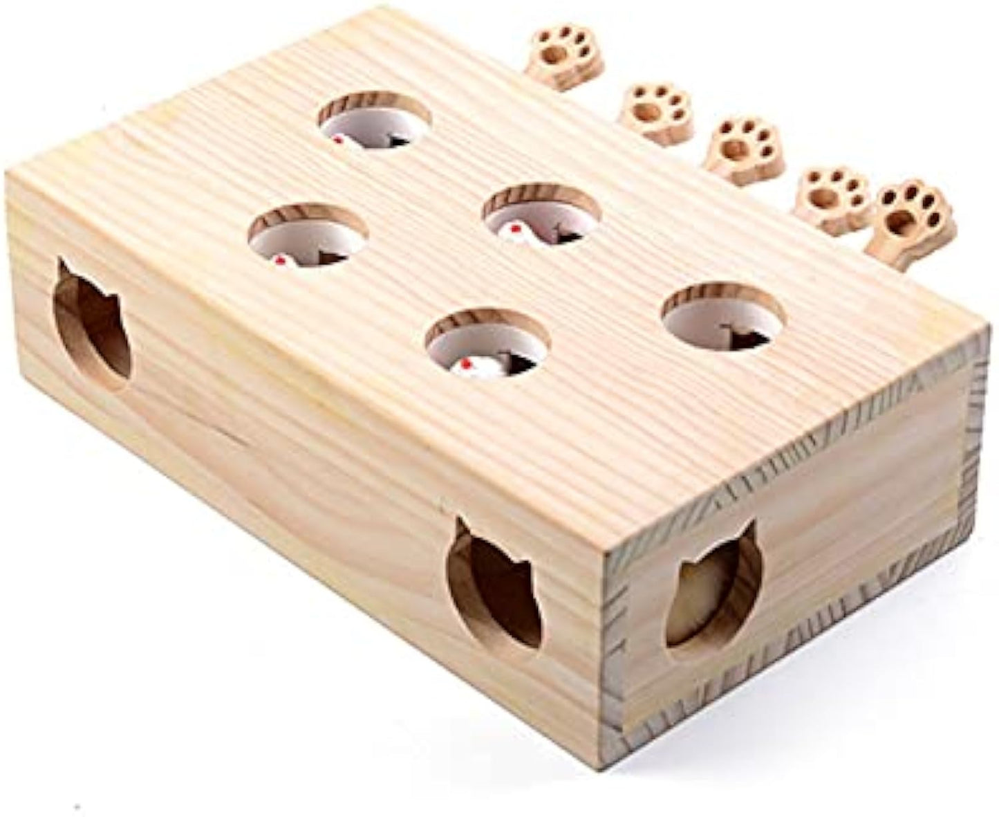 Cat Interactive Wooden Toys Whack - FREE SHIPPING
