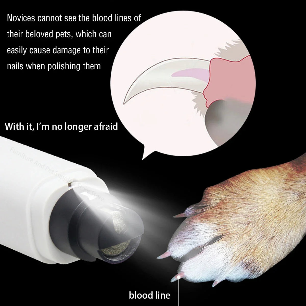 Electric Dog Nail Clippers for Dog - FREE SHIPPING