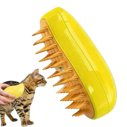 Cat Steam Brush Steamy Dog Brush 3 in 1 Electric Spray - FREE SHIPPING