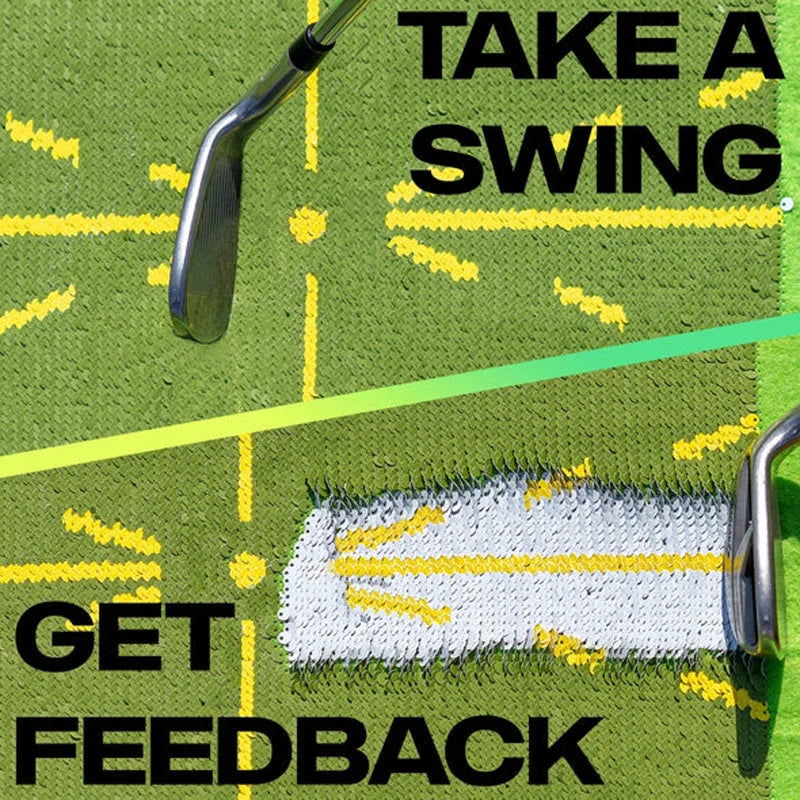Pro Golf Training Mat for Swing Detection Batting - FREE SHIPPING