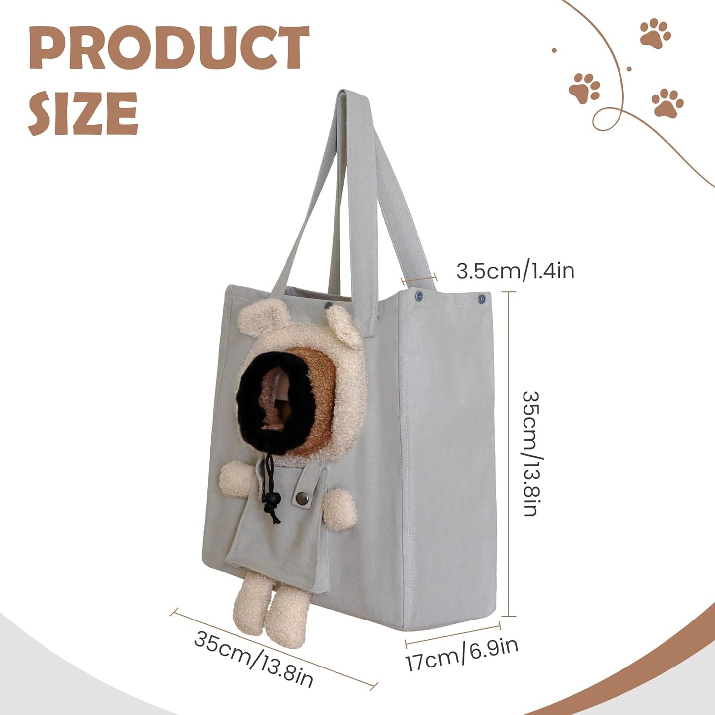 Canvas Shoulder Bag For Pet - FREE SHIPPING