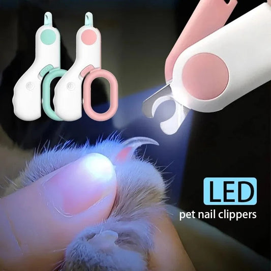 LED Light Pet Nail Clipper - FREE SHIPPING