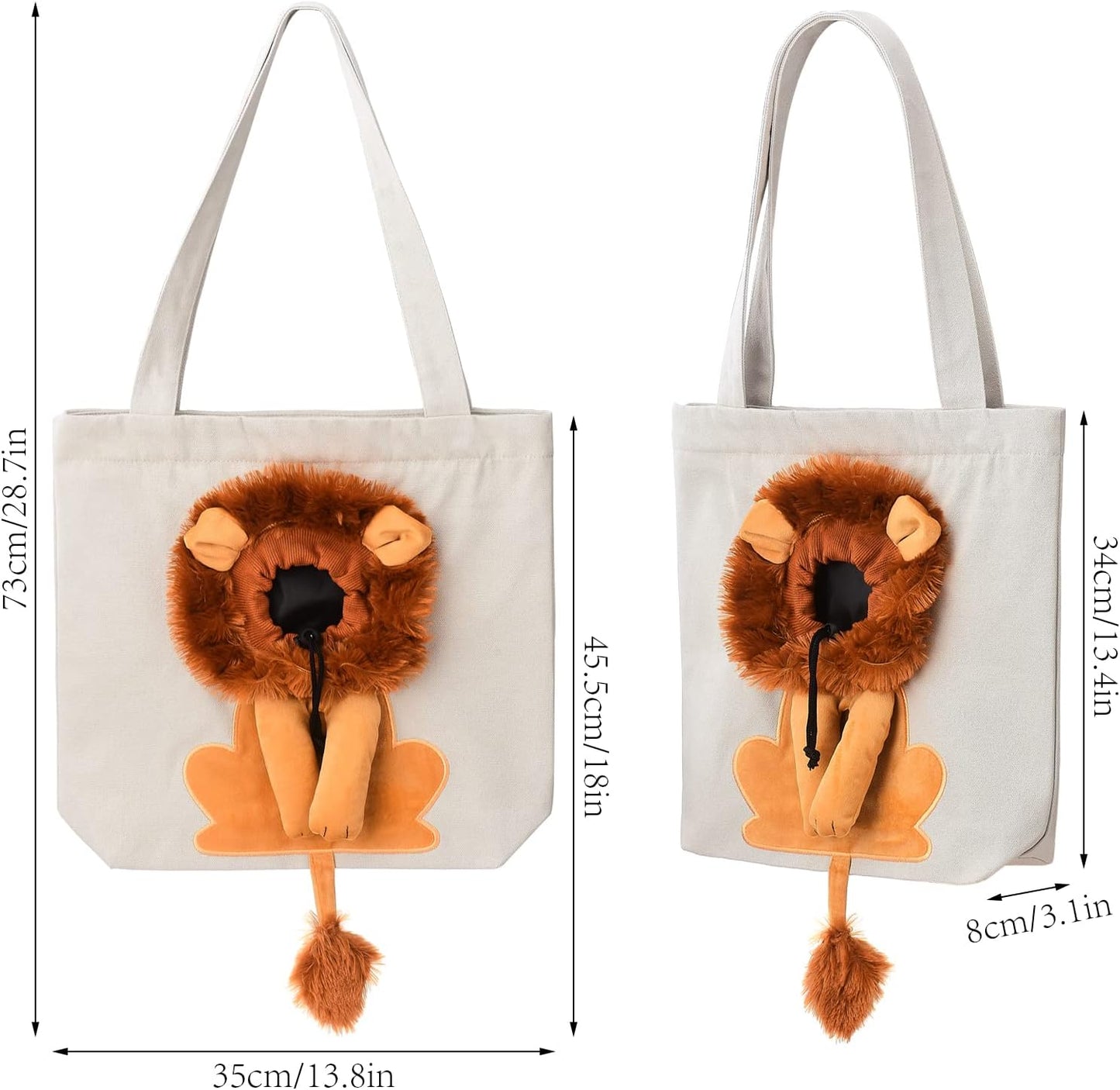 Canvas Shoulder Bag For Pet - FREE SHIPPING
