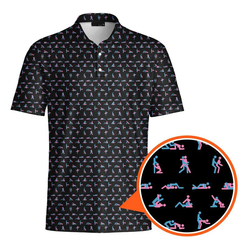 S-e-x Ed- Funny Golf Polo Shirt For Men