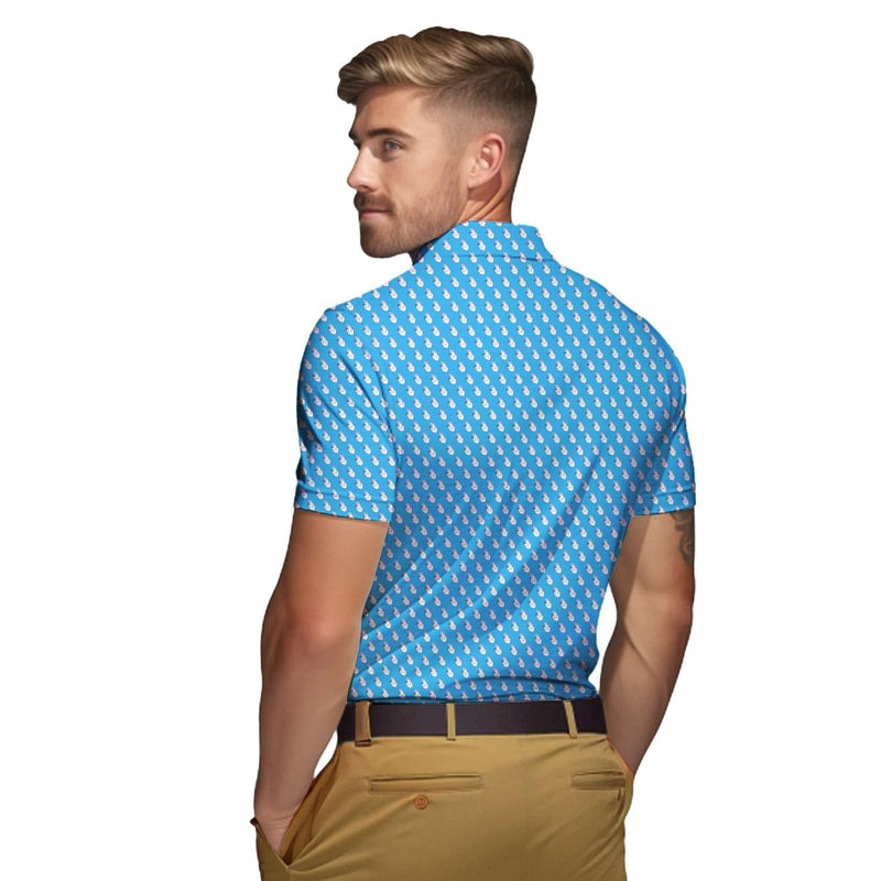 The Shocker Two In The Pink One In The Stink - Funny Golf Polo Shirt
