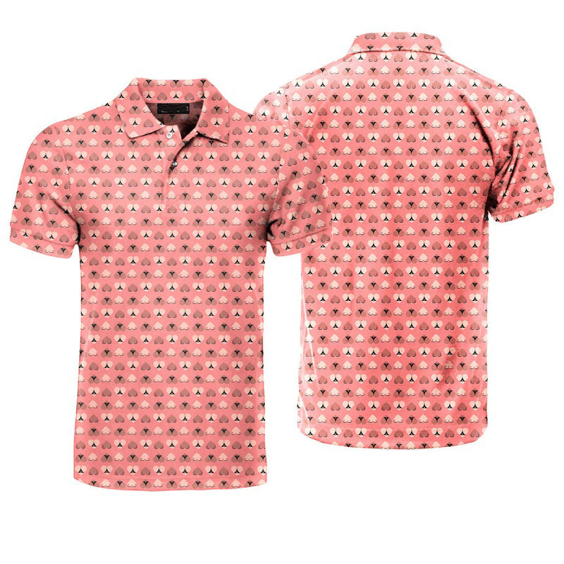 Heart Hip - Funny Golf Polo Shirt