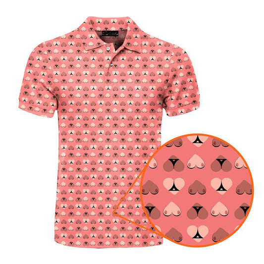 Heart Hip - Funny Golf Polo Shirt
