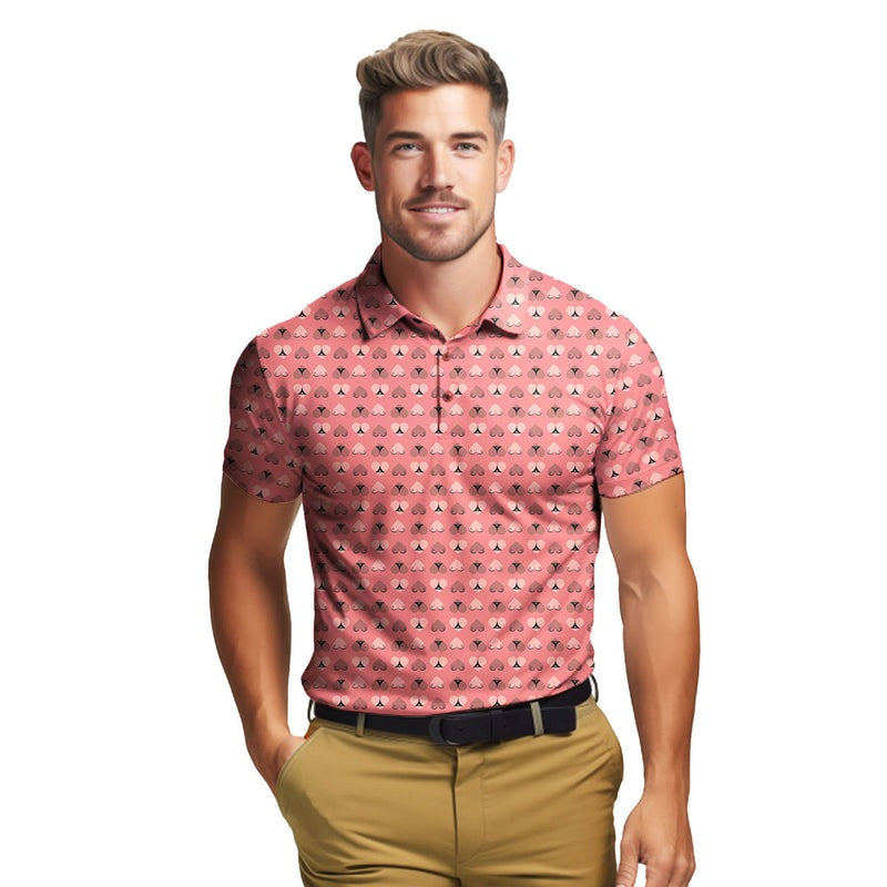 Heart Hip - Funny Golf Polo Shirt