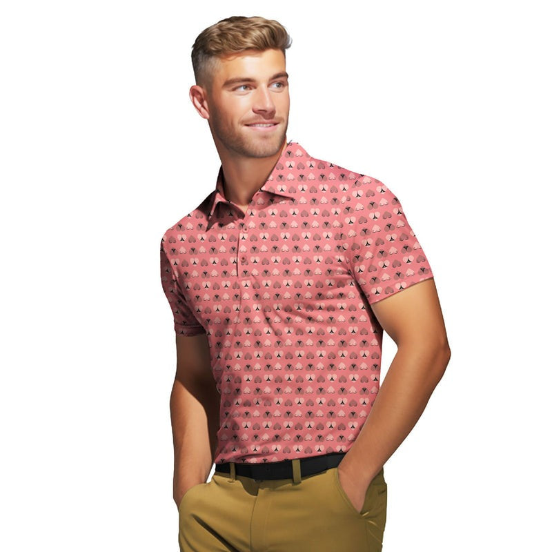 Heart Hip - Funny Golf Polo Shirt