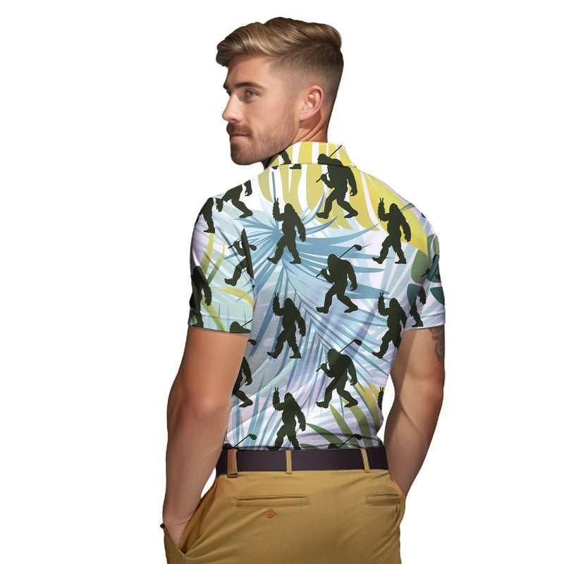 Bigfoot Sasquatch  Golf Polo Shirt