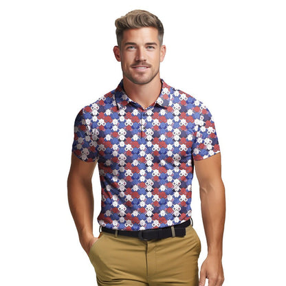 American Tatas - Funny Golf Polo Shirt For Men