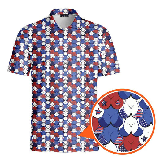 American Tatas- Funny Golf Polo Shirt For Men