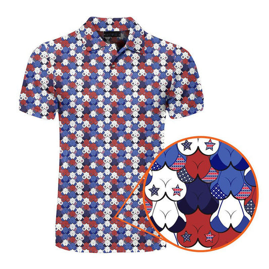 American Tatas - Funny Golf Polo Shirt For Men