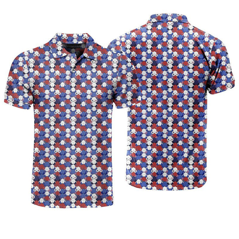 American Tatas - Funny Golf Polo Shirt For Men