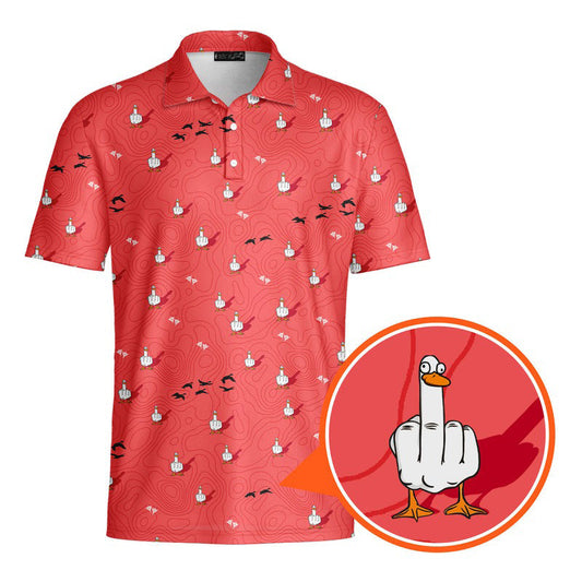Duck You - Funny Golf Polo Shirt