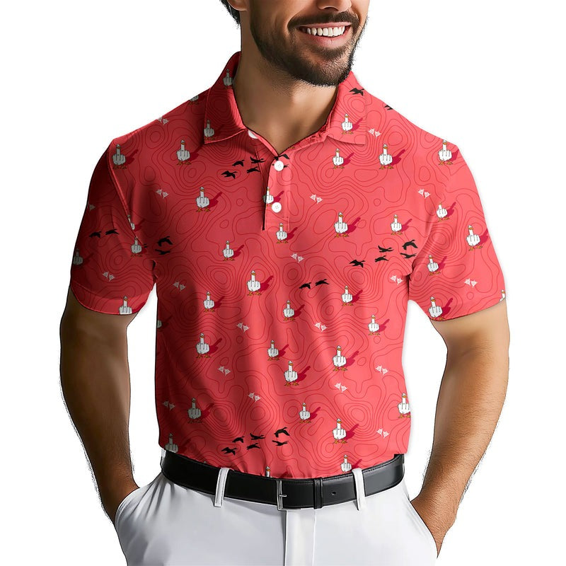 Duck You - Funny Golf Polo Shirt