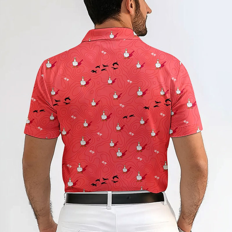 Duck You - Funny Golf Polo Shirt