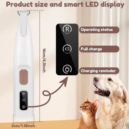 New Dog Paw Trimmer with LED Light - FREE SHIPPING