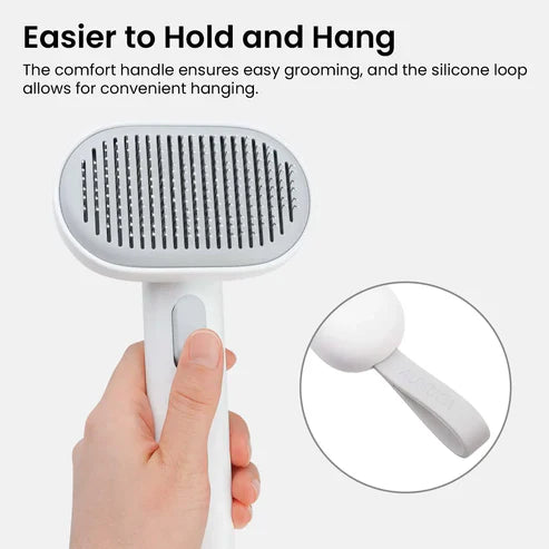 All Breeds Grooming Self Cleaning Slicker Brush - FREE SHIPPING
