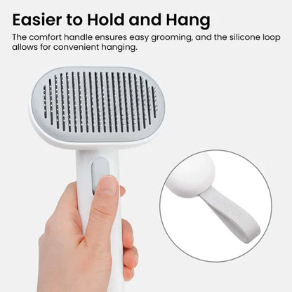 All Breeds Grooming Self Cleaning Slicker Brush - FREE SHIPPING