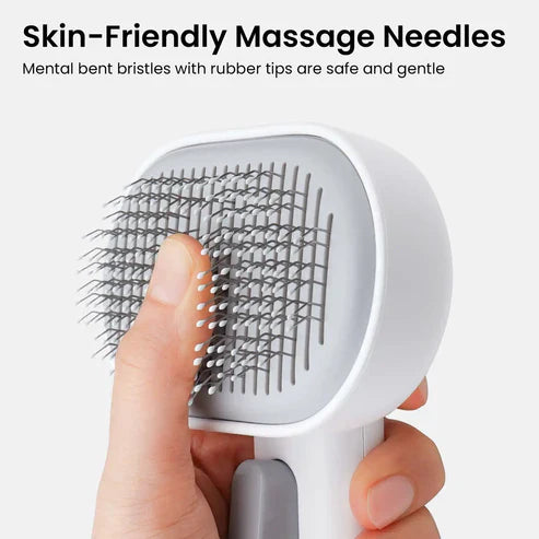All Breeds Grooming Self Cleaning Slicker Brush - FREE SHIPPING