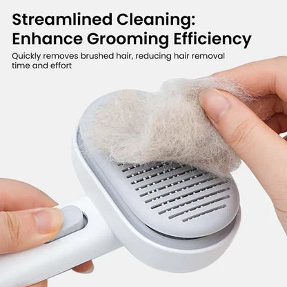 All Breeds Grooming Self Cleaning Slicker Brush - FREE SHIPPING