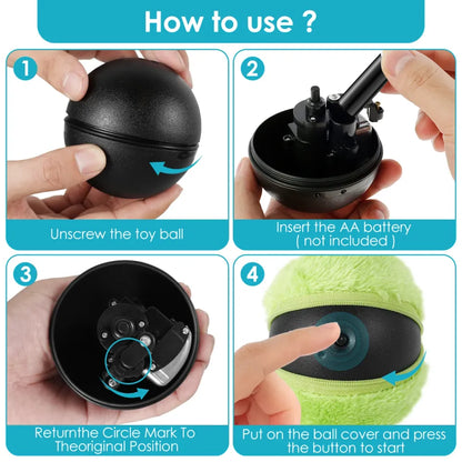 Dog Automatic Rolling Ball Toy - FREE SHIPPING