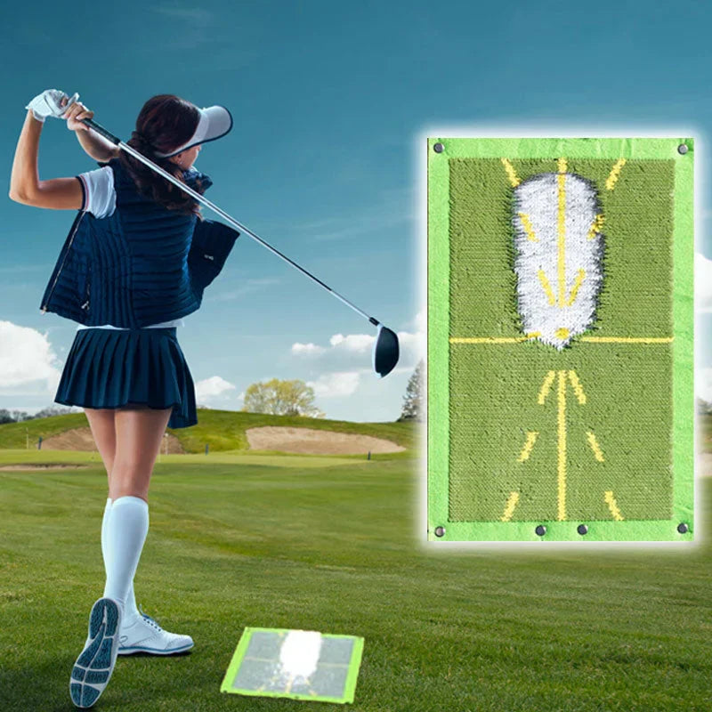 Pro Golf Training Mat for Swing Detection Batting - FREE SHIPPING