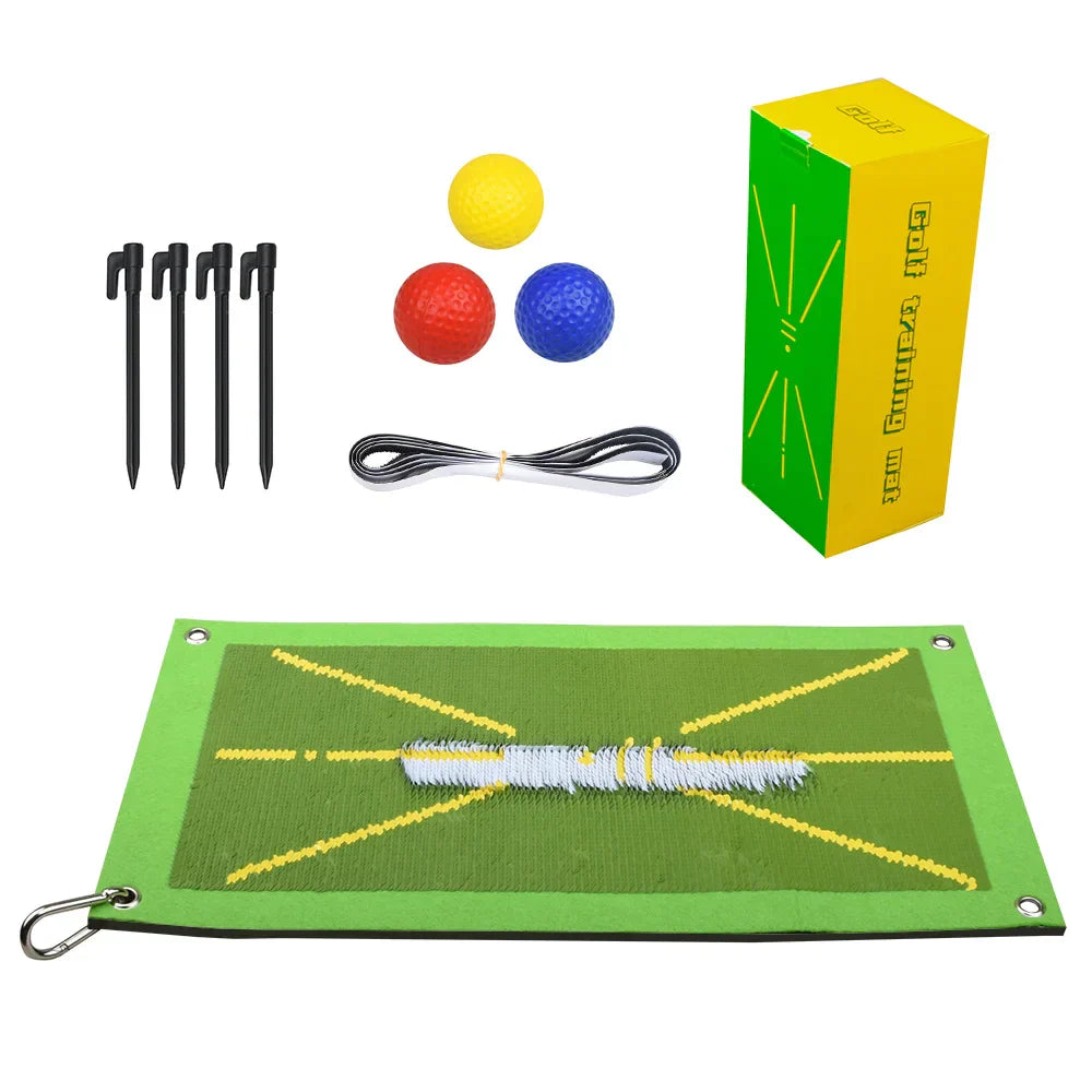 Pro Golf Training Mat for Swing Detection Batting - FREE SHIPPING